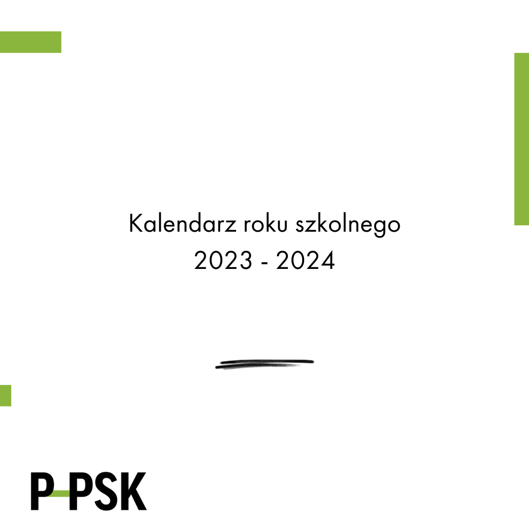 Kalendarz roku szkolnego 2023-2024